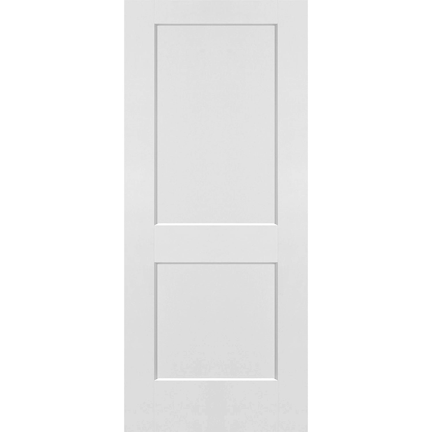 Shaker 2-Panel Solid Wood Door
