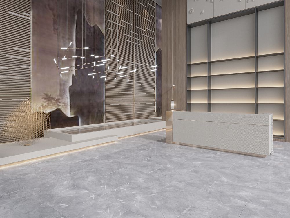 PULPIS GREY RECTIFIED PORCELAIN TILE