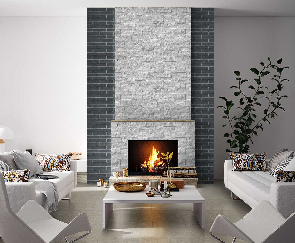 ARABESCATO CARRARA STACKED STONE