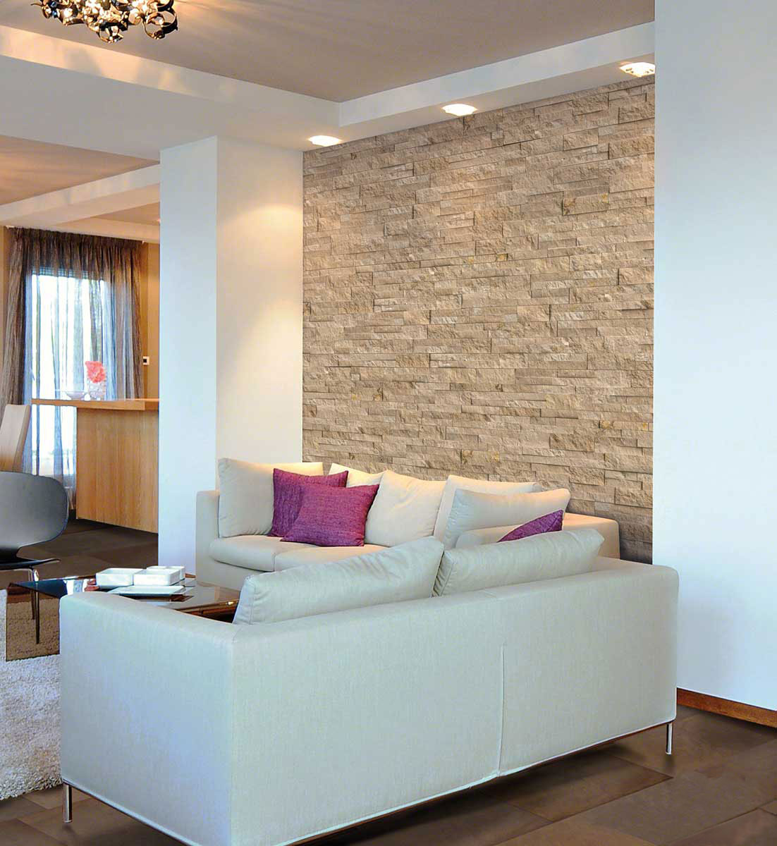 DURANGO CREAM STACKED STONE