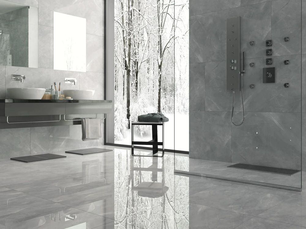 PULPIS GREY RECTIFIED PORCELAIN TILE