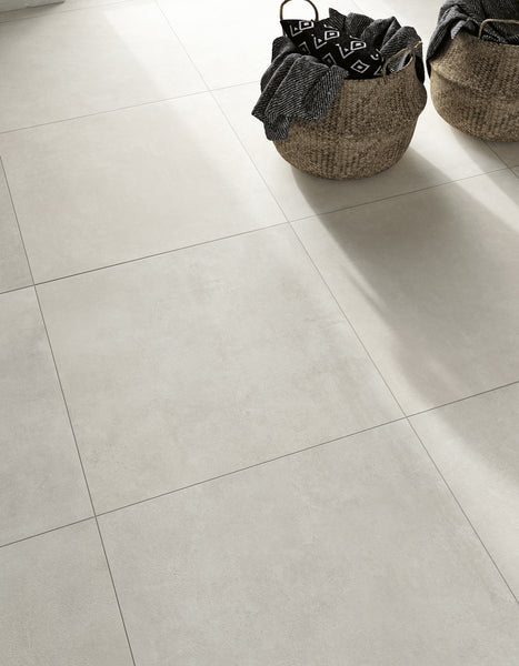 LUNA OFF WHITE RECTIFIED PORCELAIN TILE