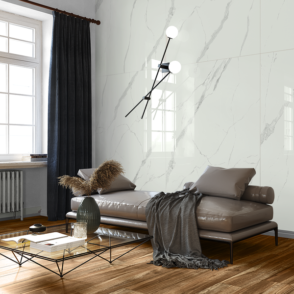 STATUARIO GOYA RECTIFIED PORCELAIN TILE