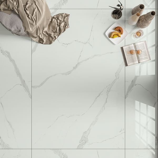 STATUARIO GOYA RECTIFIED PORCELAIN TILE